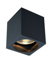 plafonnier BIG THEO OUT carré anthracite ES111 max 75W