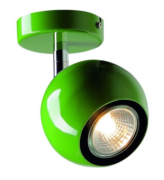 applique et plafonnier vert LIGHT EYE 1 GU10 max 50W