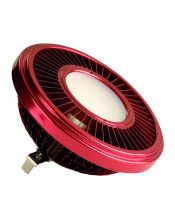 LED QRB111 rouge 19,5W 140° 2700K variable
