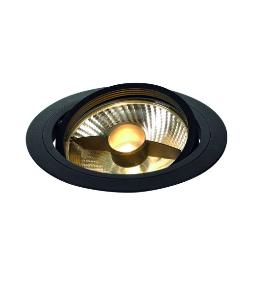 NEW TRIA ES111 encastré rond noir max 75W lames ressorts