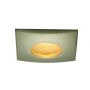 encastré KIT OUT 65 LED CARRE 12W titane 3000K 38° alim incluse