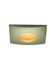 encastré KIT OUT 65 LED CARRE 12W titane 3000K 38° alim incluse