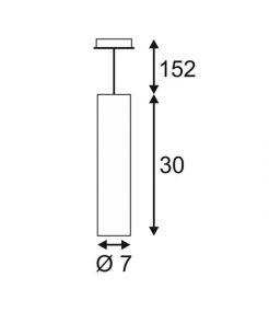 ENOLA_B PD-1 suspension laiton GU10 max 50W