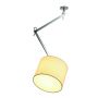 plafonnier bras flexible en 2 parties TENORA CL-2 blanc E27 60W max