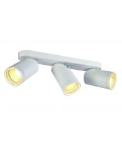 BILAS spot triple 25° LED rond blanc 3x15W 2700K avec patère
