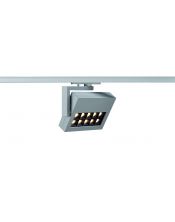 PROFUNO LED spot gris argent LED 3000K 30° adaptateur 1 all inclus