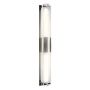 Applique metal brosse verre Z 211 en 2x11w satine