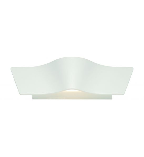 WAVE WALL applique blanche led, 2x4.5W LED 3000K