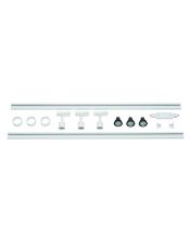 KIT rail 1 allumage PURI blanc, 2x1m, 3 spots puri avec sources LED