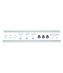 KIT rail 1 allumage PURI blanc, 2x1m, 3 spots puri avec sources LED