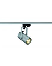 EUROSPOT LED SMALL gris argent COB LED 9W 3000K 36° avec adaptateur et 3 allumage inclus