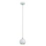 suspension LIGHT EYE BALL blanc/chrome GU10 max 50W