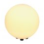 luminaire boule extérieur ROTOBALL FLOOR 40 blanc, E27, max. 24W, IP44