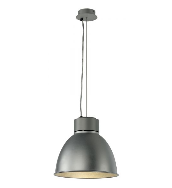 Para led, suspension, gris argent