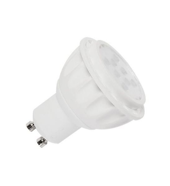 LED GU10, 7W, SMD LED, 3000K, 36°, variable, blanc
