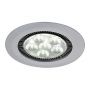 Spot encastré plafond gris argent Dome led 6x3w