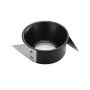 Collerette pour F-LIGHT, noir avec verre transparent