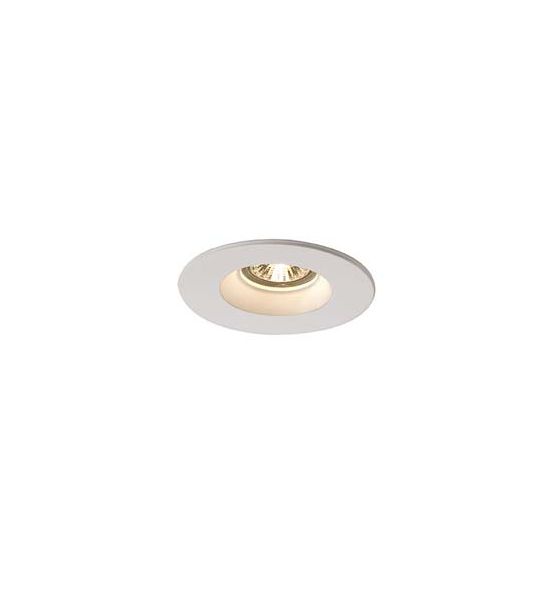 encastré rond PLASTRA en plâtre, GU10 35W max.