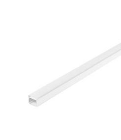 GLENOS profil industriel plat, blanc mat, 2m