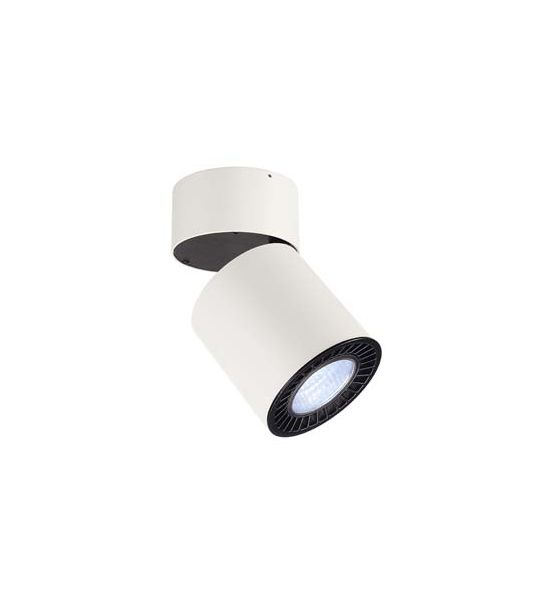 SUPROS CL plafonnier rond blanc, 4000K, SLM LED, réflecteureur 60°
