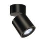 SUPROS CL plafonnier, rond, noir, 2100lm, 4000K, SLM LED, réflect 60°