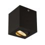 plafonnier TRILEDO CARRE CL noir mat LED, 6.2W, 38°, 3000K