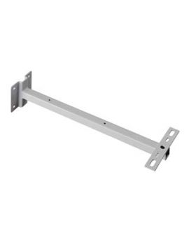 Support mural pour Outdoor Beam et Milox, gris argent, 50cm