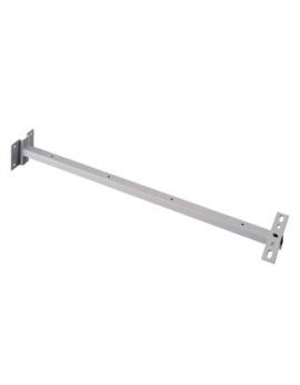 Support mural pour Outdoor Beam et Milox, gris argent, 80cm