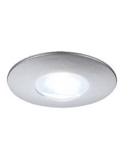 Spot encastrable plat Lightpoint led 1w gris argent