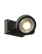 KALU 1, applique/plafonnier, noir, QPAR111 max. 75W