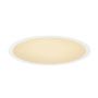 encastre blanc MEDO 30 LED, 15W 3000K, variable 1-10V