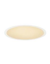encastre blanc MEDO 30 LED, 15W 3000K, variable 1-10V