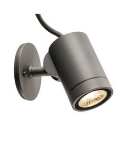 projecteur exterieur HELIA LED, anthracite, LED 8W 3000K, 35 degres, IP55