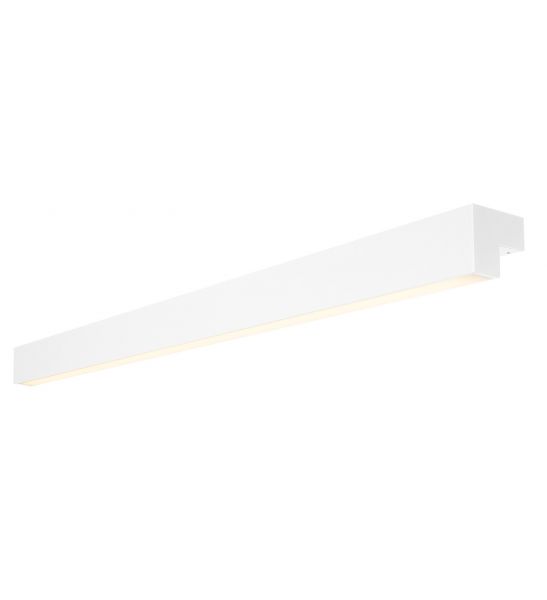 L-LINE 120 LED, applique, IP44, 3000K, 1200lm, blanc