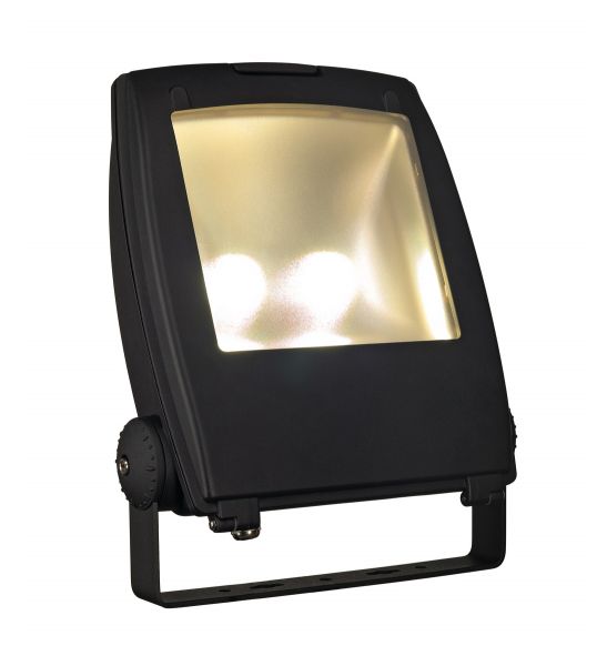 LED FLOOD LIGHT, noir, 80W, 3000K, 120°