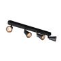 AVO QUAD, applique et plafonnier, quadruple, QPAR51, noir, max. 4x50W