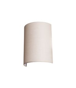 FENDA, abat-jour demi-cercle, beige