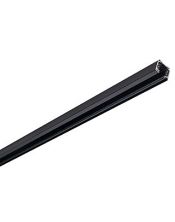 Rail 1 allumage 230V en saillie, noir, 3m