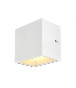 SITRA CUBE WL, applique/plafonnier blanc, LED 10W 3000K, IP44