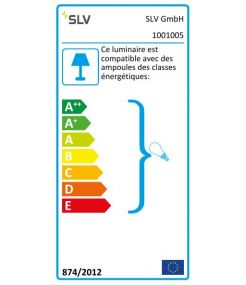 EASY INSTALL QPAR51/GU10, encastre, blanc mat, 20W max