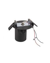 HELIA, encastre, noir, LED 9W, 3000K, 700lm