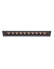 encastre MILANDO, noir, LED 21,35W 3000K, 1700lm