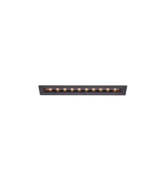 encastre MILANDO, noir, LED 21,35W 3000K, 1700lm