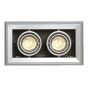 Aixlight mod 2 gu 10, gris argent
