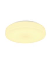 LIPSY 50 plafonnier, drum, blanc, LED 3000/4000K, dimmable