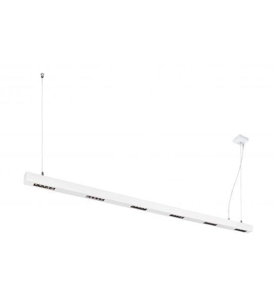 Q-LINE PD LED suspension, 2m, blanc, LED 85W 3000K 4200lm