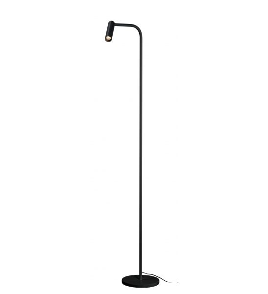 KARPO FL lampadaire, noir, LED 6,5W 3000K, 330lm