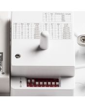 RUBA 16 detecteur, applique/plafonnier blanc, LED 24W 3000/4000K, IP65