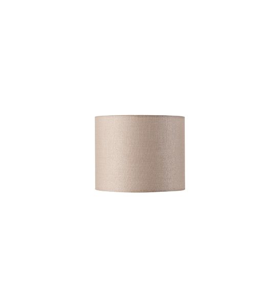 FENDA, abat-jour, textile beige, diametre 20 cm
