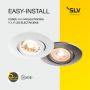 EASY INSTALL SLIM LED, encastre blanc mat, 2700K